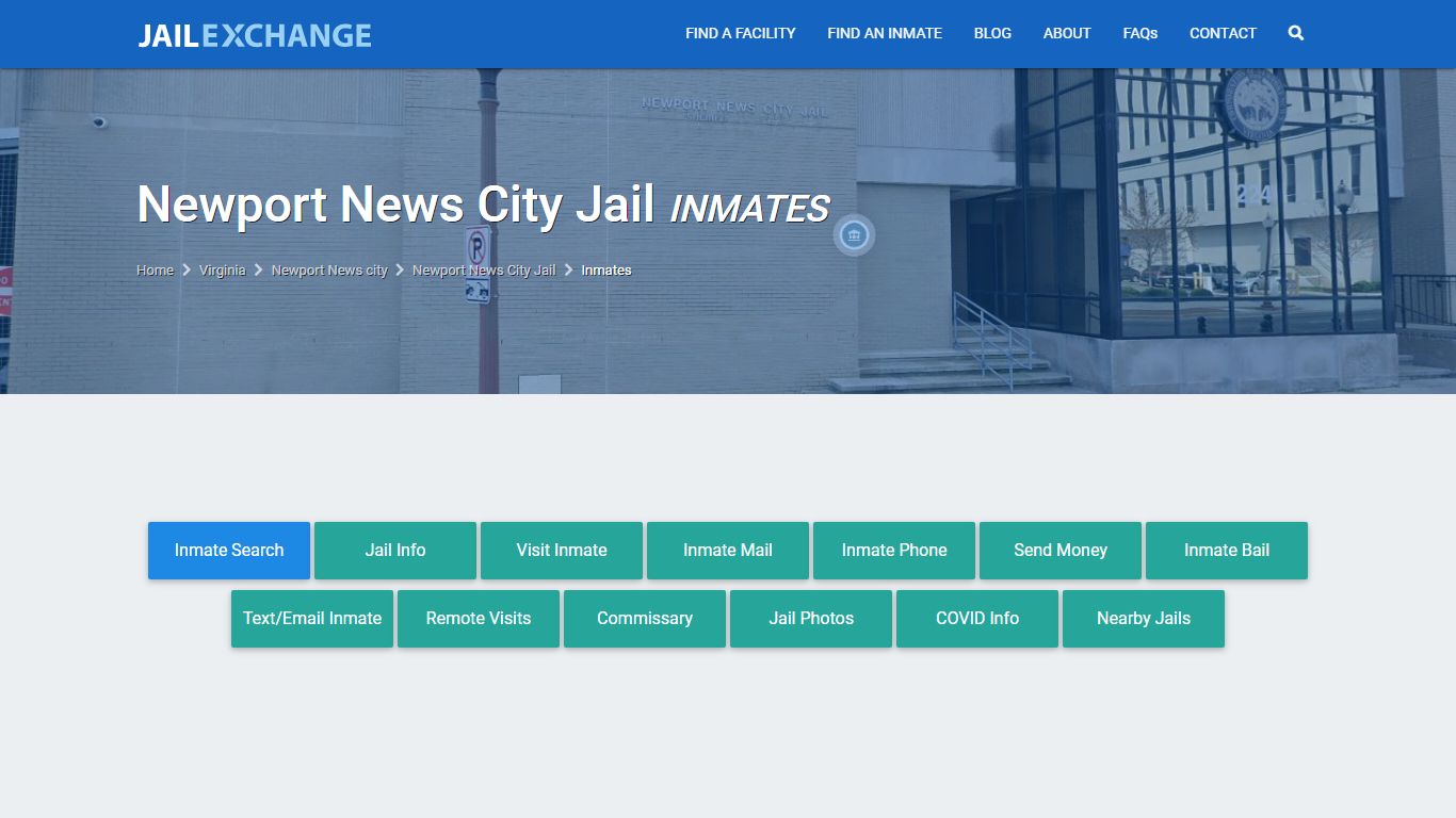 Newport News city Inmate Search | Arrests & Mugshots | VA - JAIL EXCHANGE