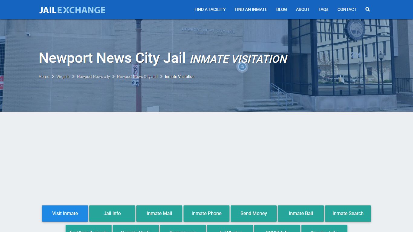 Newport News City Jail Inmate Visitation - JAIL EXCHANGE